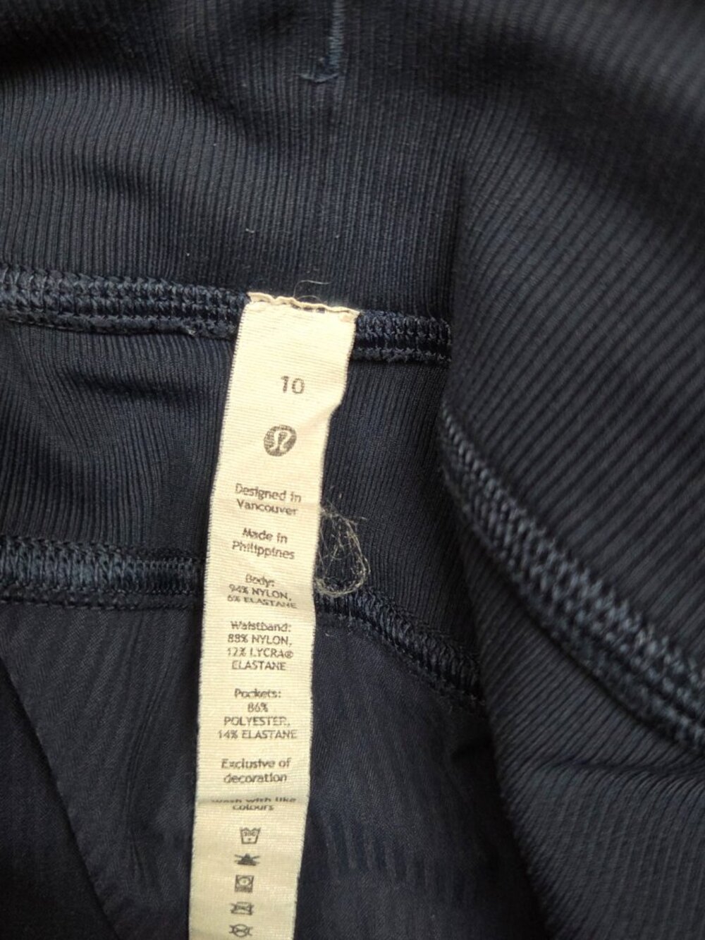 Lululemon Dance Studio Mid Rise Jogger Womens 10 Swift W5ENMS Blue - Picture 10 of 10